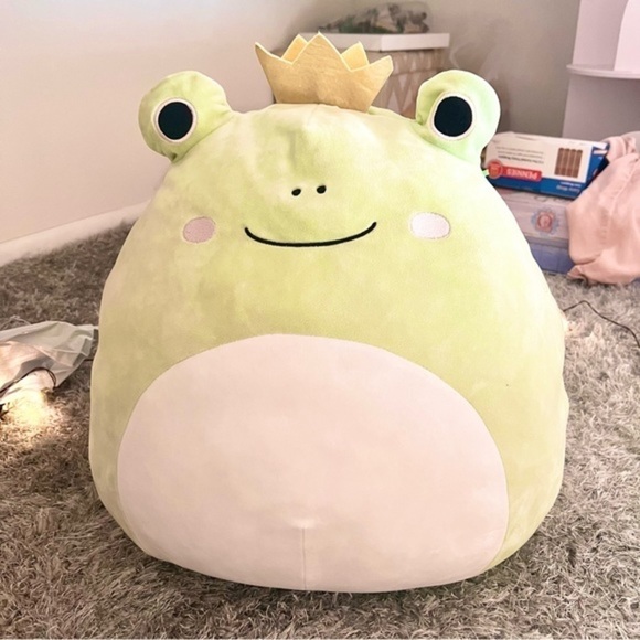 🥀 Baratelli - Squishmallows 16-Inch Frog Prince - Picture 5 of 8